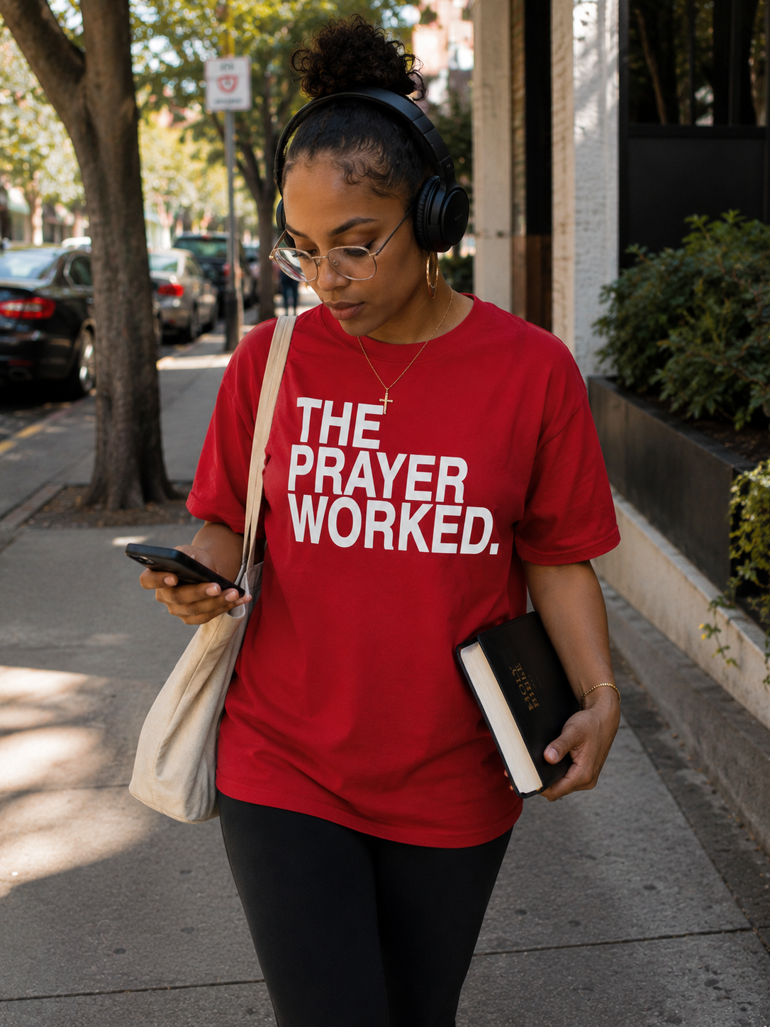 THE PRAYER WORKED. TEE