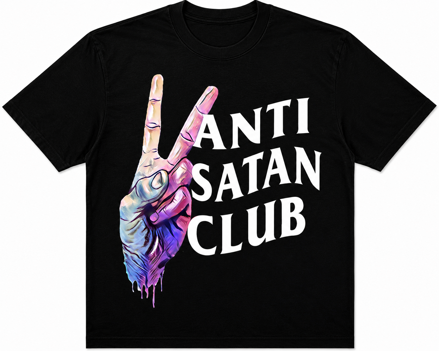 ANTI SATAN CLUB TEE