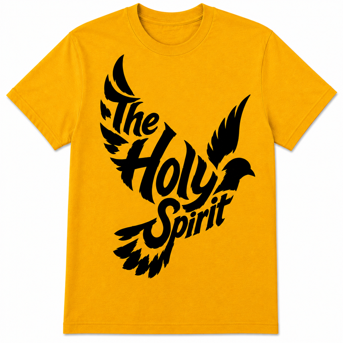 THE HOLY SPIRIT TEE (GOLD/BLACK)