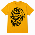THE LION OF THE TRIBE OF JUDAH (GOLD/BLACK)