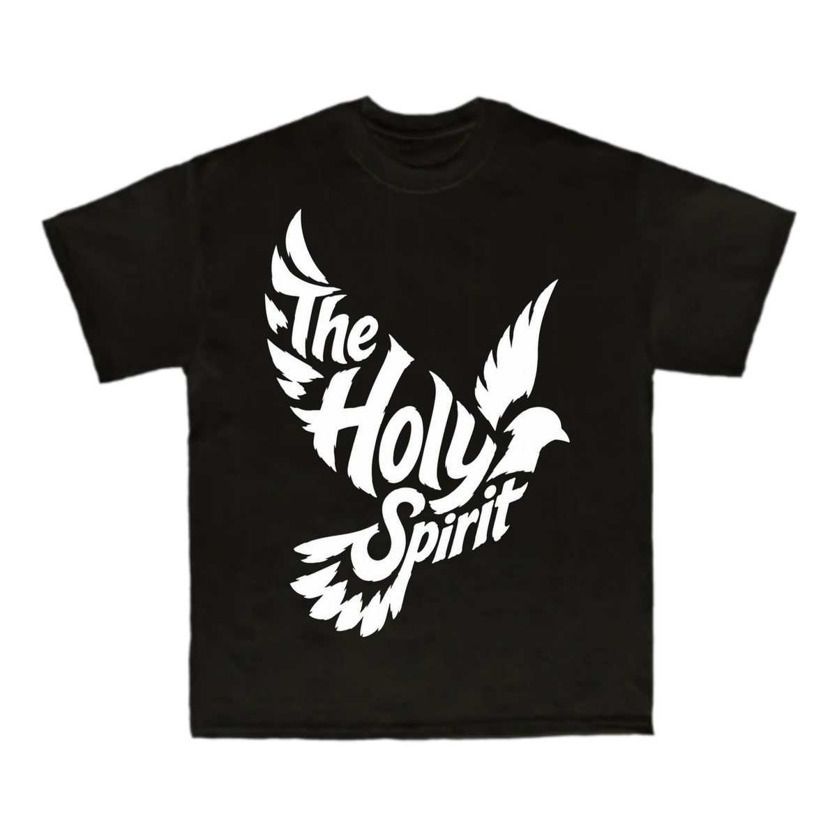 Holy Spirit Tee (BLACK/WHITE